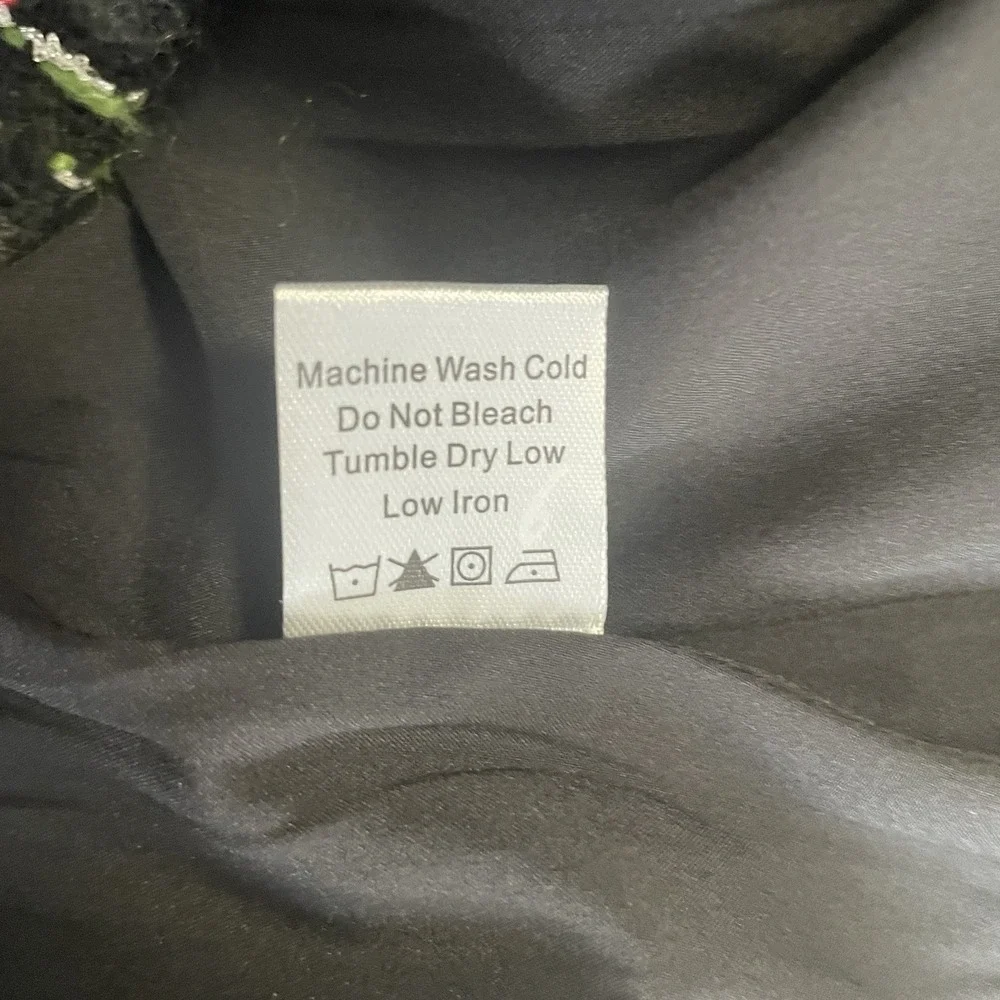 TUCKERNUCK Womens Sz M Holly Tinsel Tweed Long Sleeve Jackie Dress Boucle Luxe - Picture 11 of 11